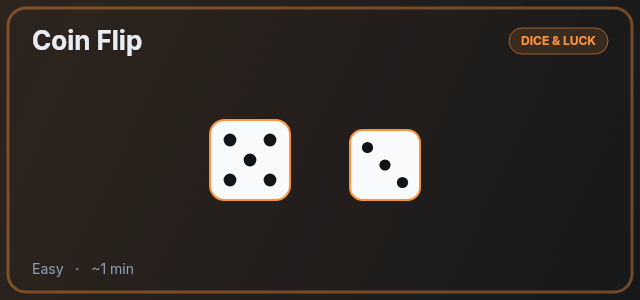Coin Flip preview