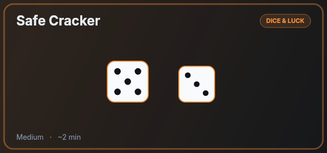 Safe Cracker preview