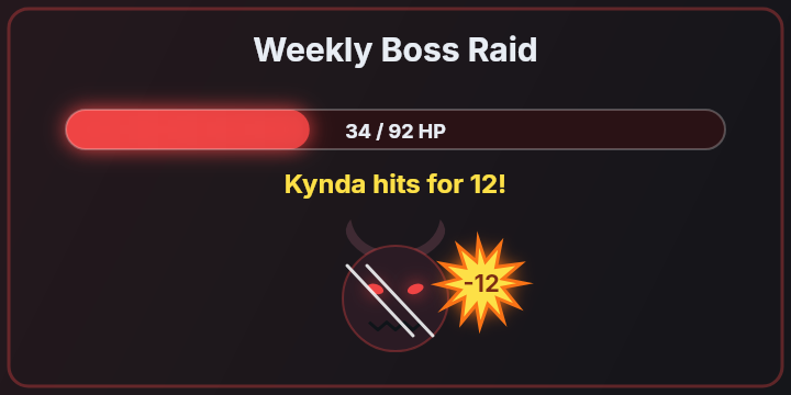 Boss Raid spectacle preview